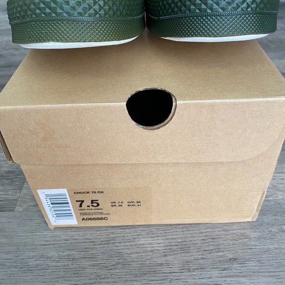 Converse Chuck Taylor x A-Cold-Wall* Green Sz.7.5(Mens)/9(Womens) - Picture 2 of 5